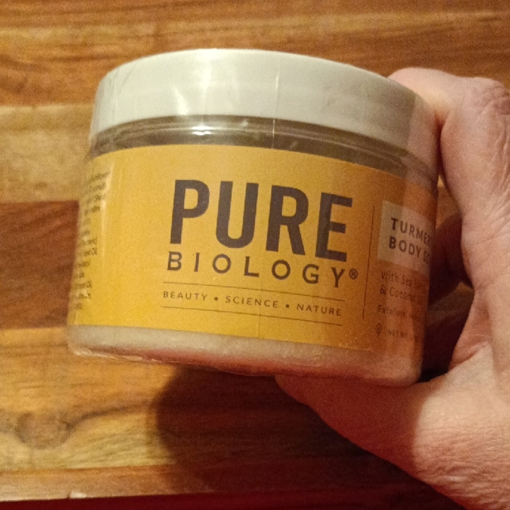 Pure Biology Turmeric Body Scrub